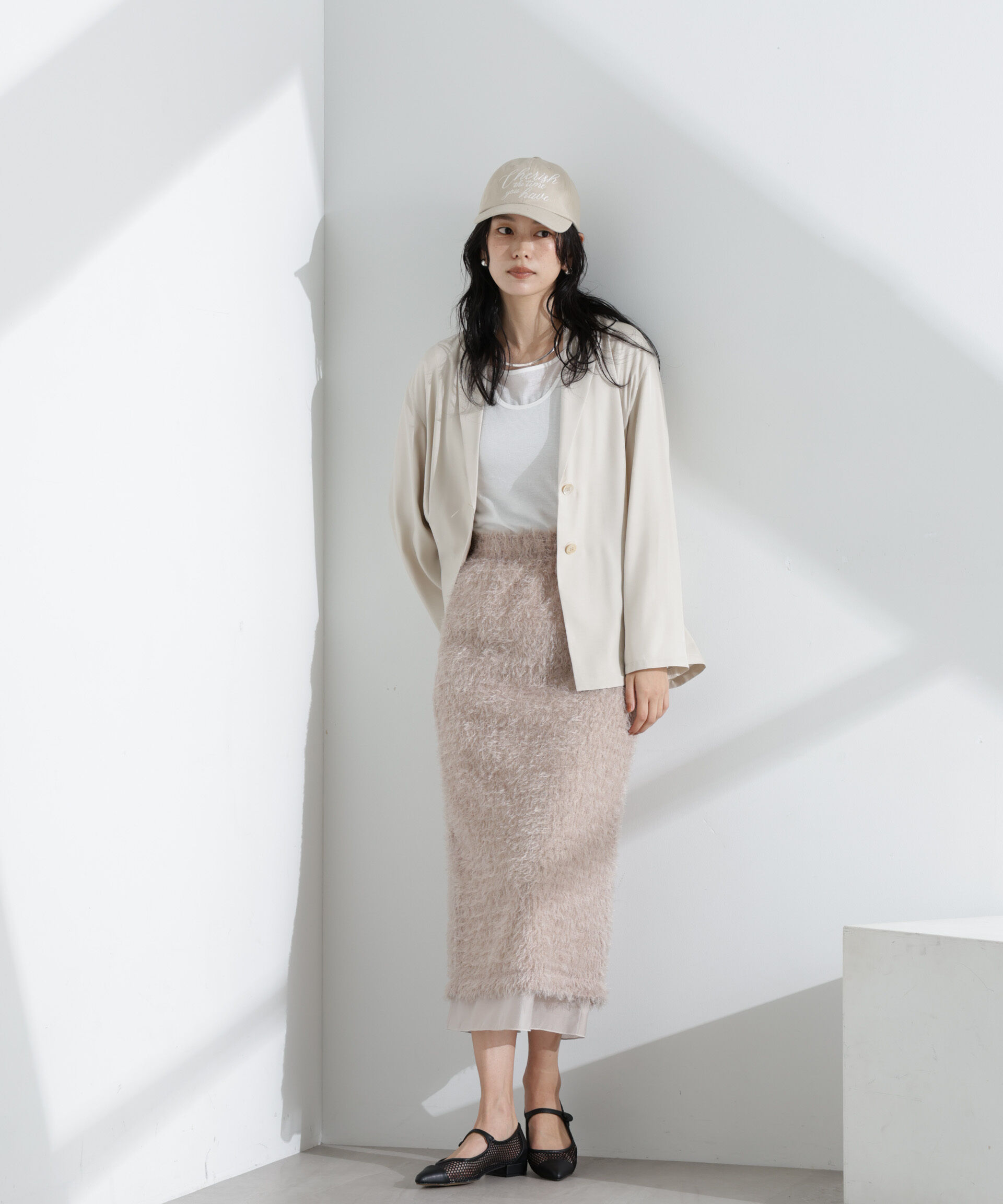 nano･universe「キュプラライトジャケット」|テーラードジャケット|