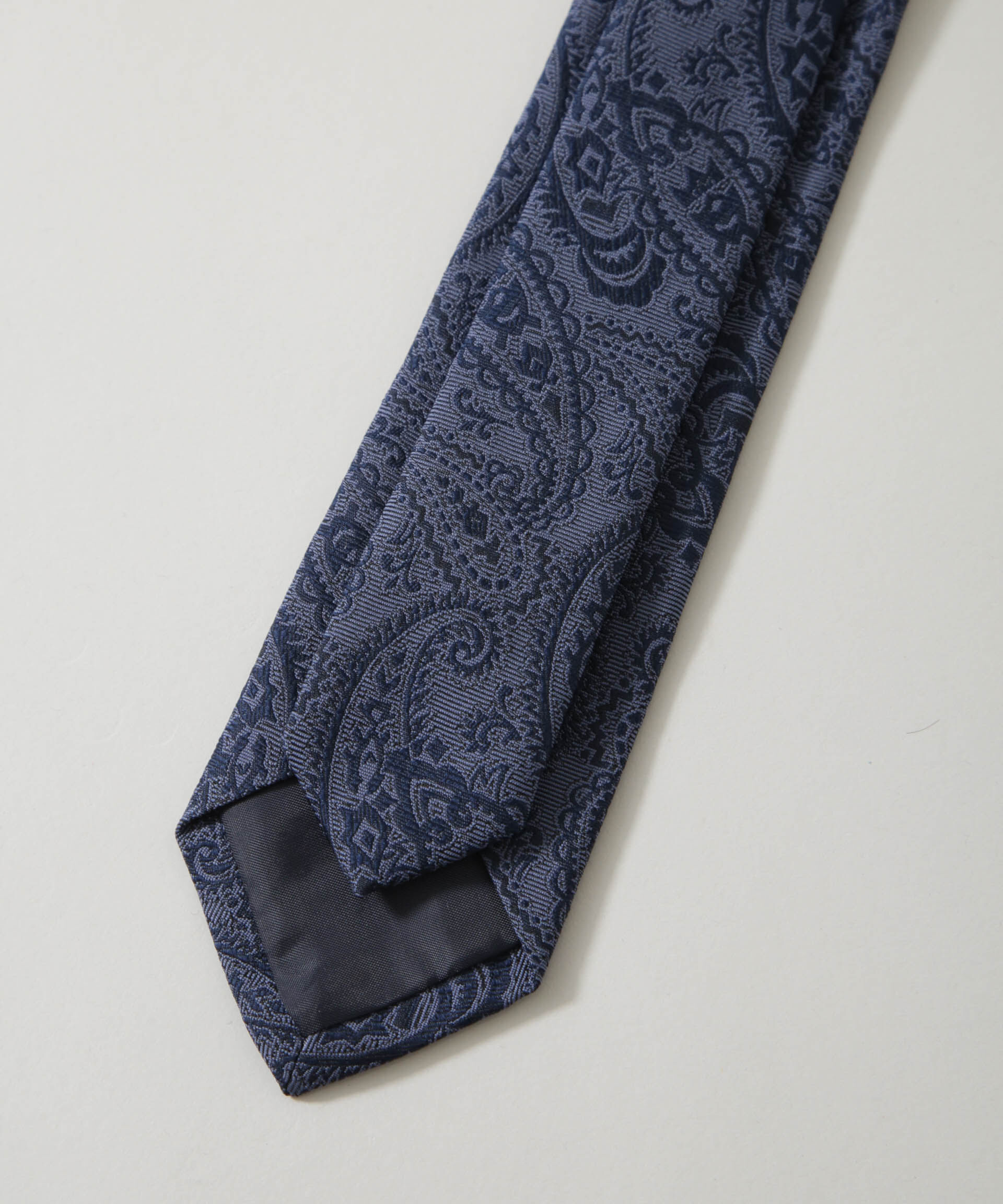 nano･universe「京都西陣ウォッシャブルシャドーペイズリーネクタイ 2」|ネクタイ・蝶ネクタイ|