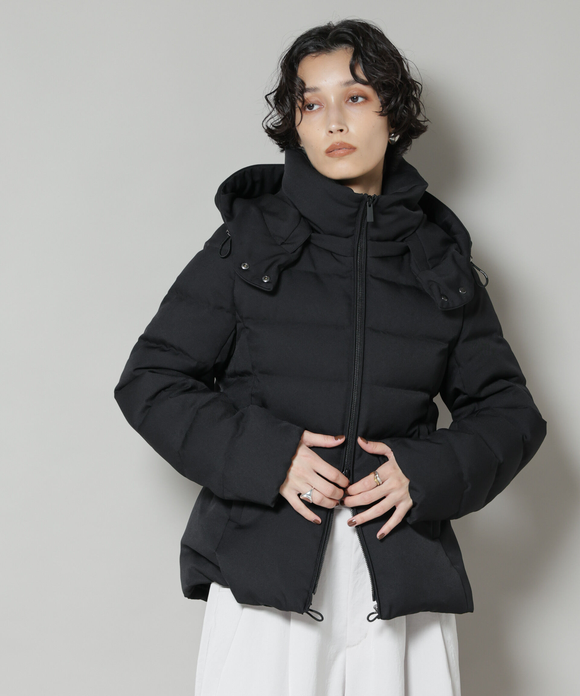 nano･universe「「西川ダウン(R)」サージショートダウン」|ダウン|