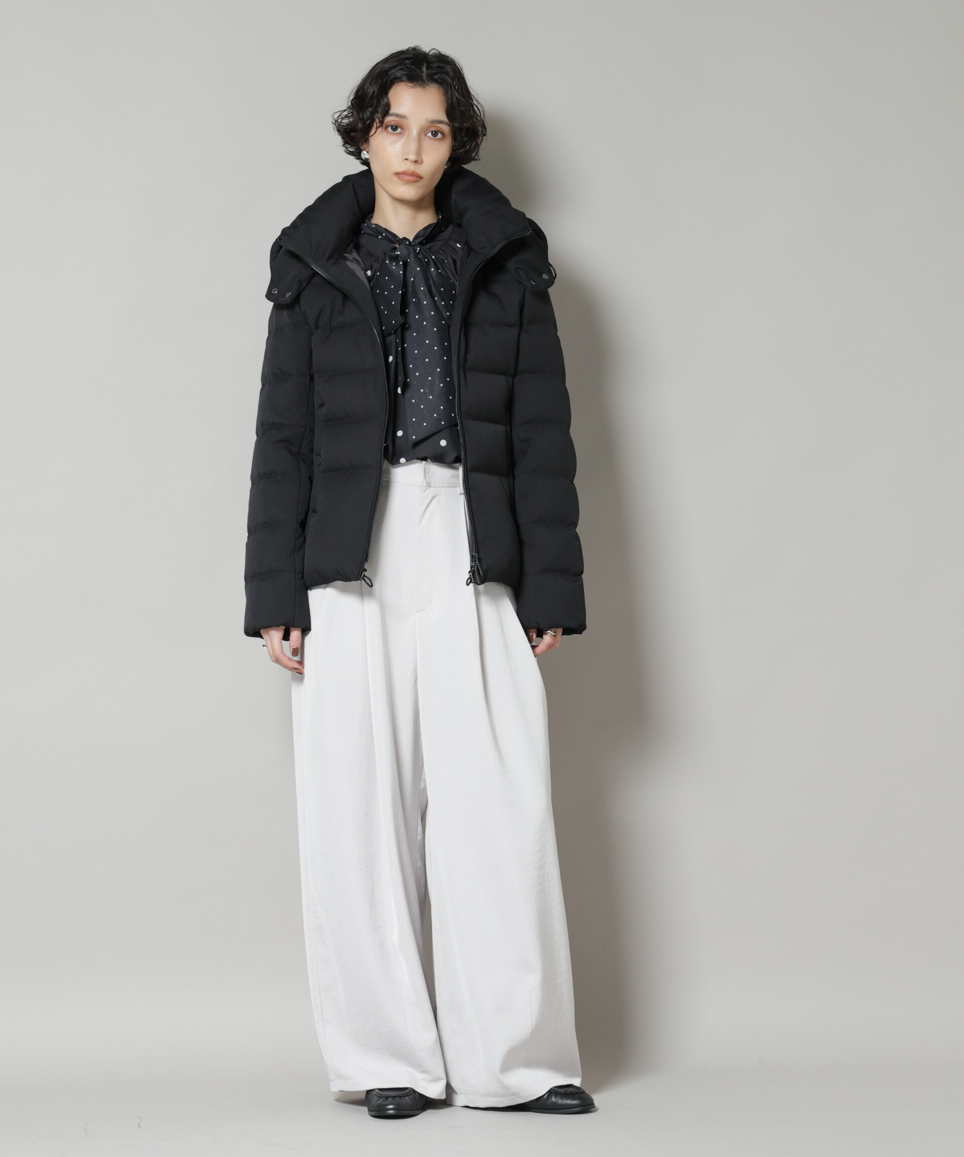 nano･universe「「西川ダウン(R)」サージショートダウン」|ダウン|