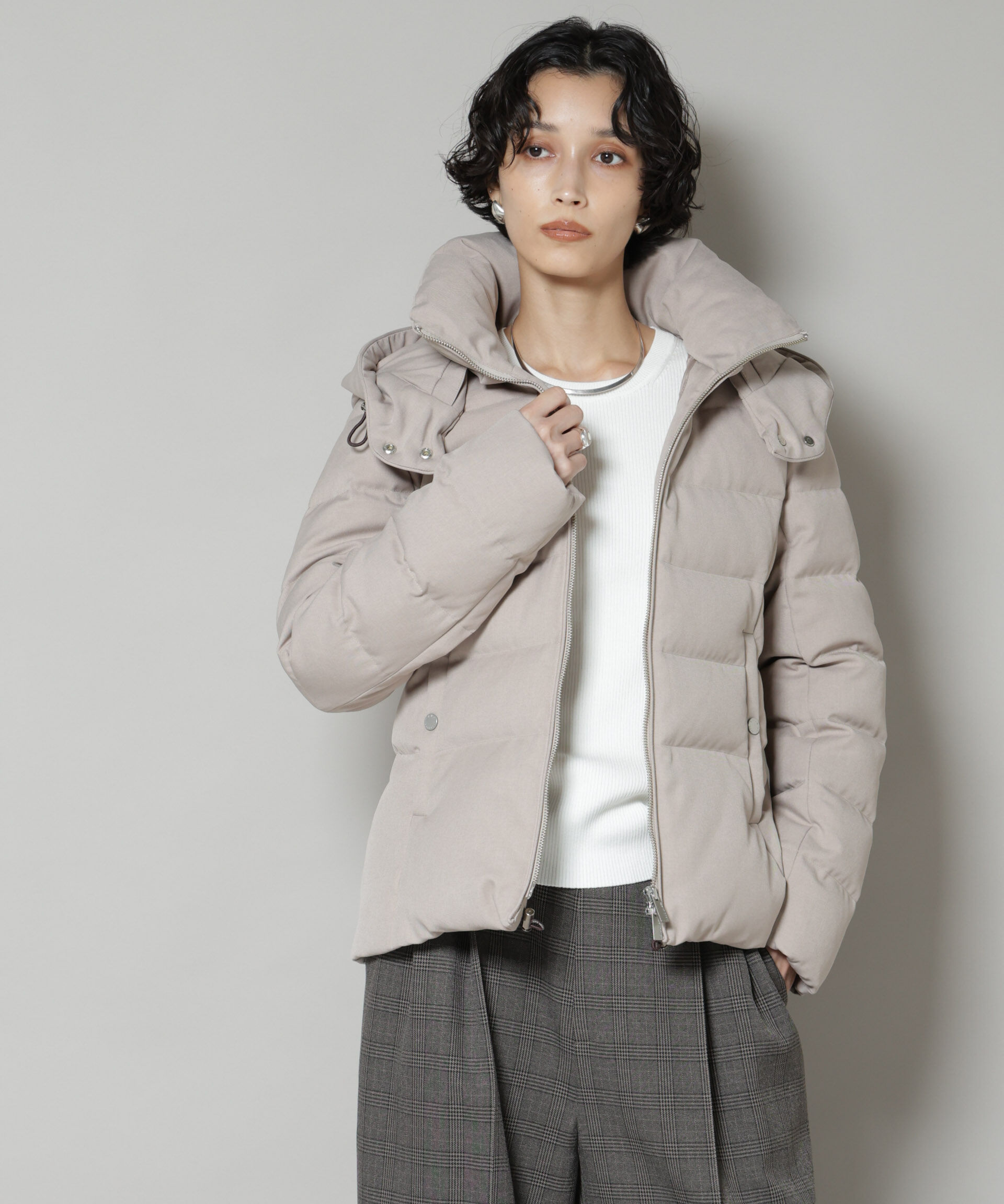 nano･universe「「西川ダウン(R)」サージショートダウン」|ダウン|