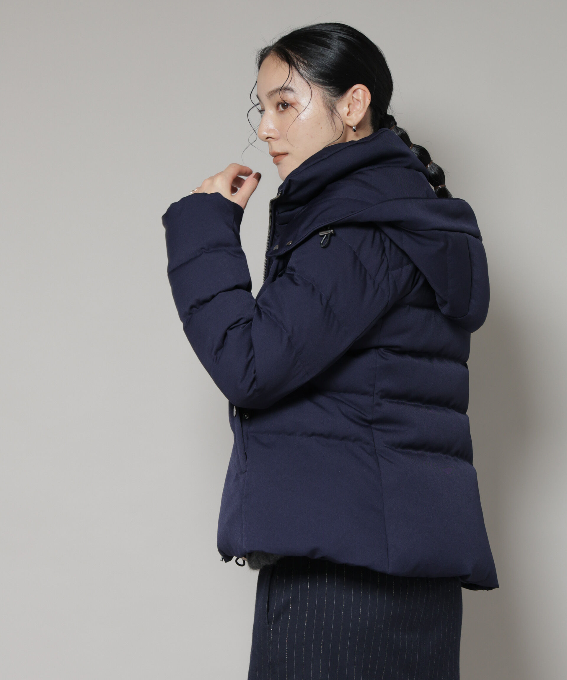 nano･universe「「西川ダウン(R)」サージショートダウン」|ダウン|