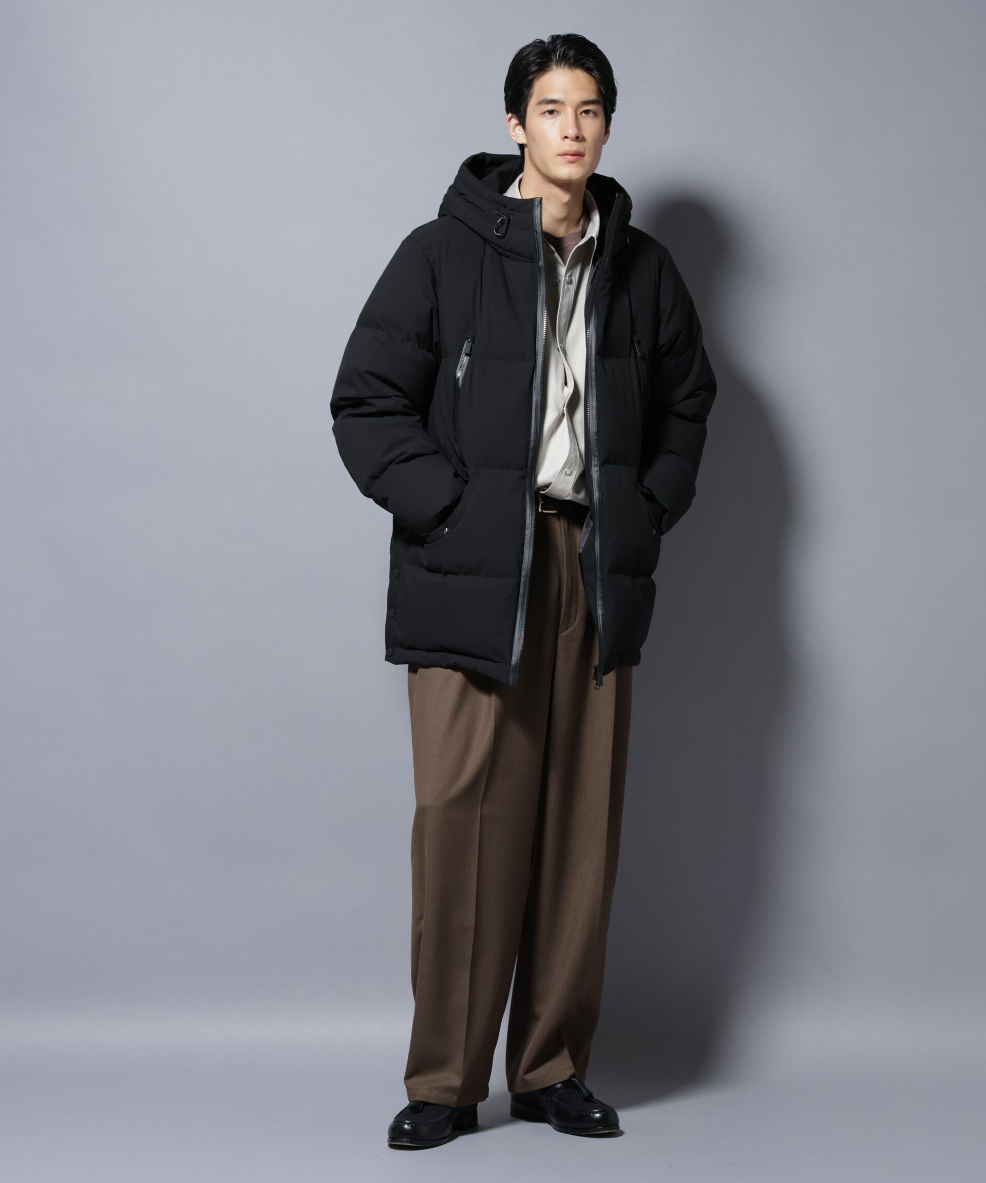 nano･universe「「西川ダウン(R)」SOLOTEXダウン」|ダウン|