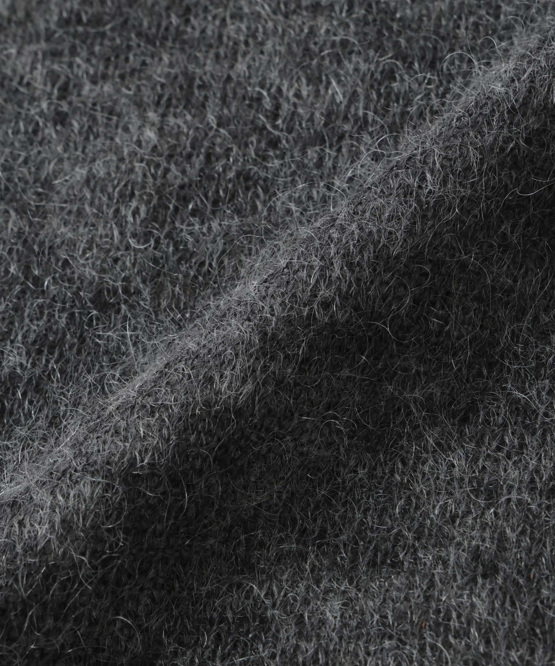 nano･universe「モヘヤ混天竺シアーニット」|ニット・セーター|