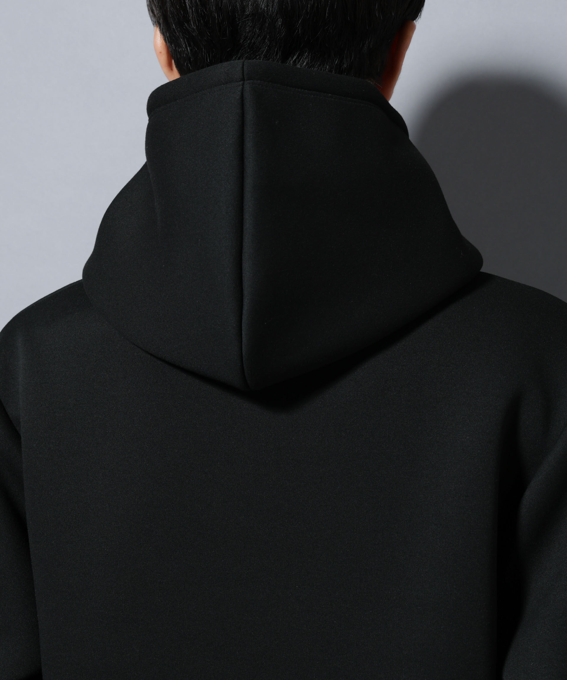 nano･universe「パネルダンボールフーディー 長袖(セットアップ可)」|Tシャツ・カットソー|