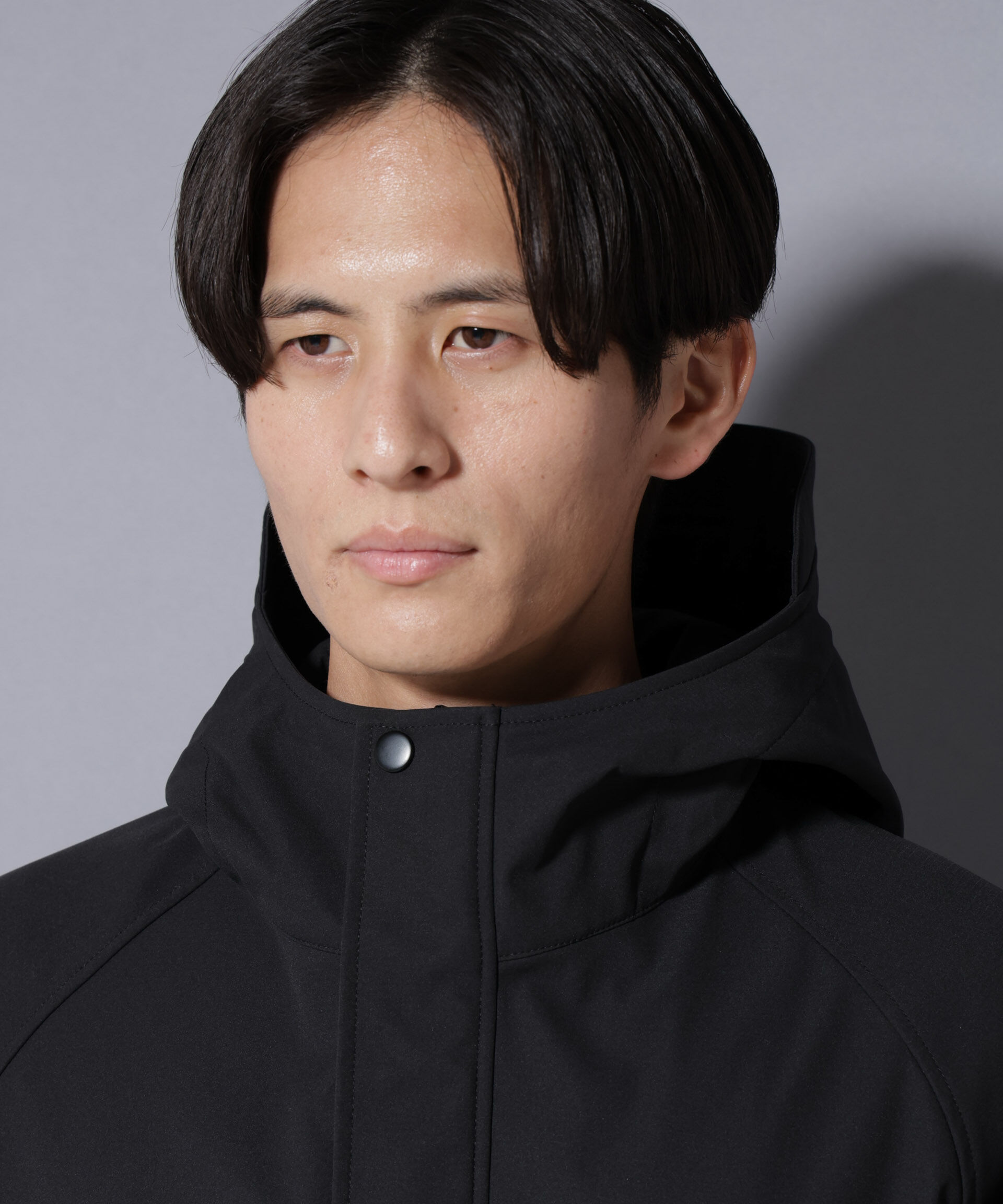 nano･universe「ボンディングウォームパーカー」|ブルゾン・スタジャン|