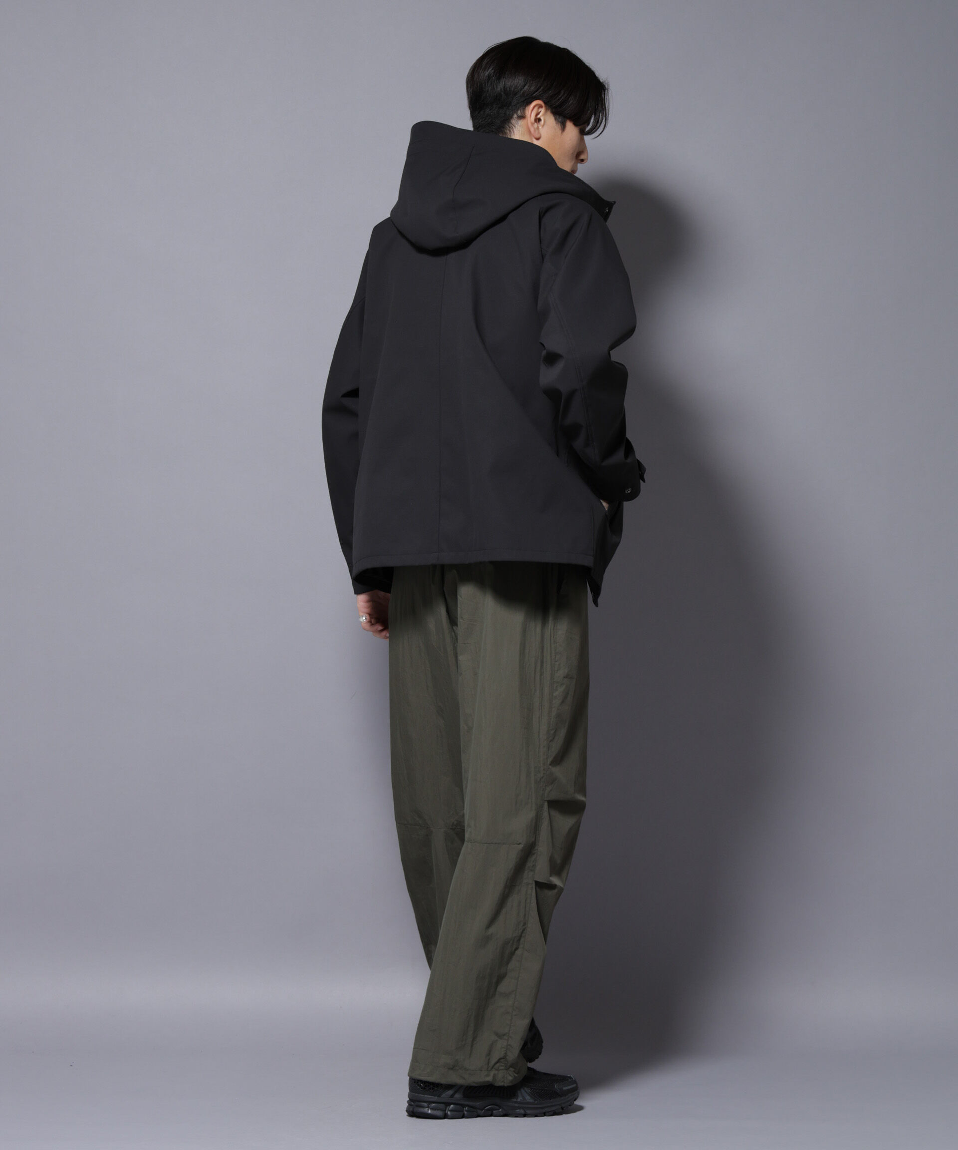 nano･universe「ボンディングウォームパーカー」|ブルゾン・スタジャン|