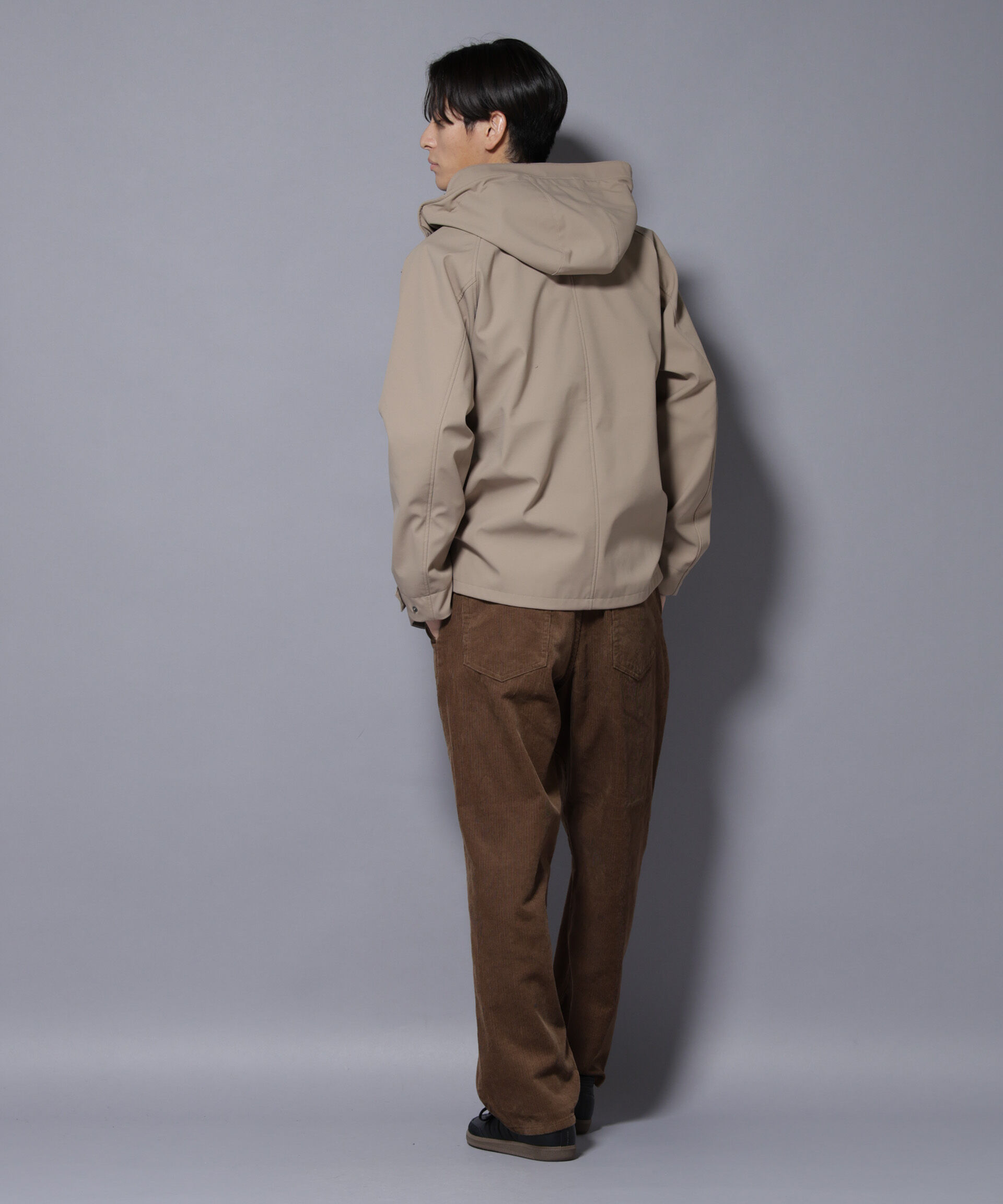 nano･universe「ボンディングウォームパーカー」|ブルゾン・スタジャン|