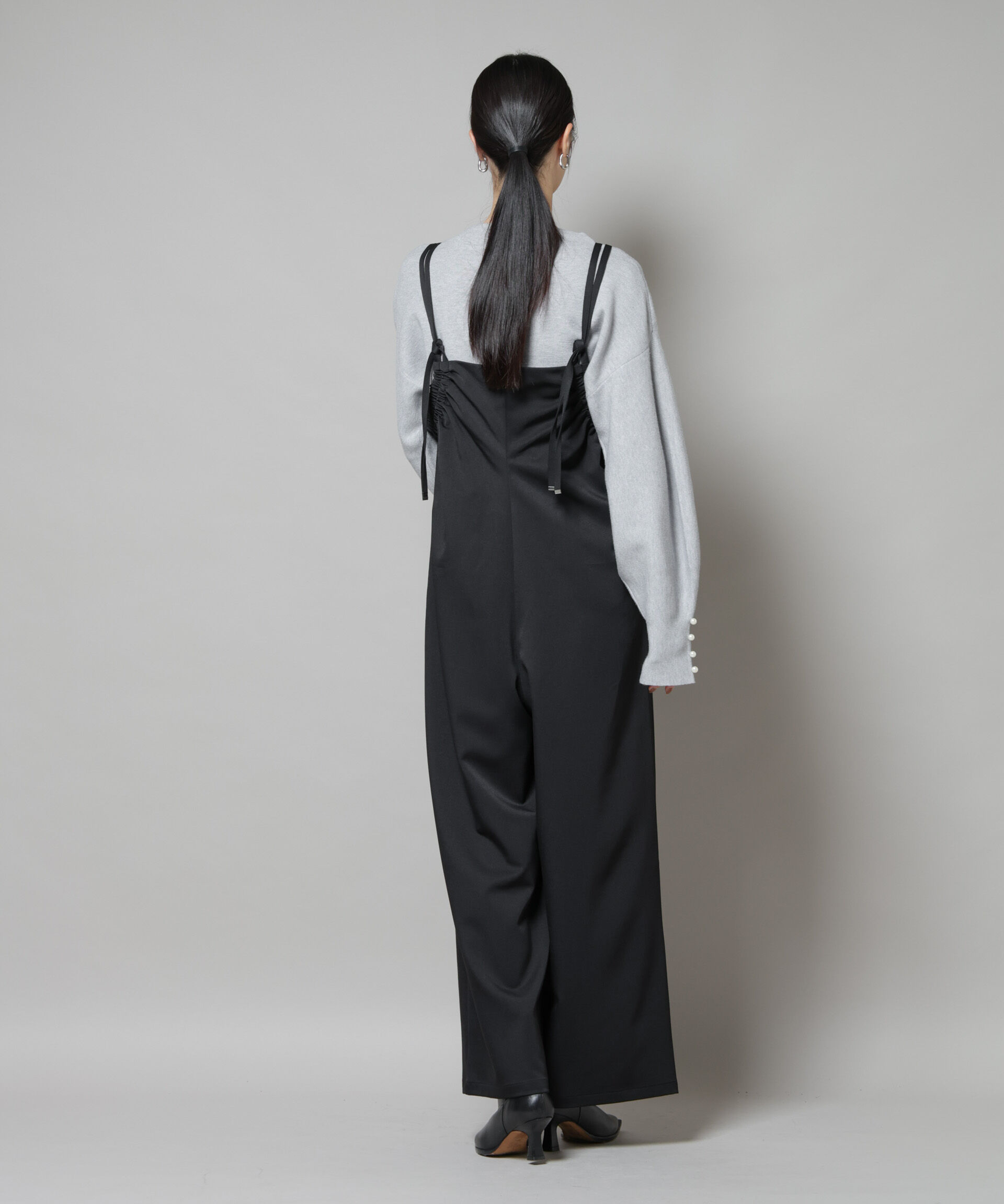 nano･universe「ミラノリブパールニットプルオーバー」|ニット・セーター|