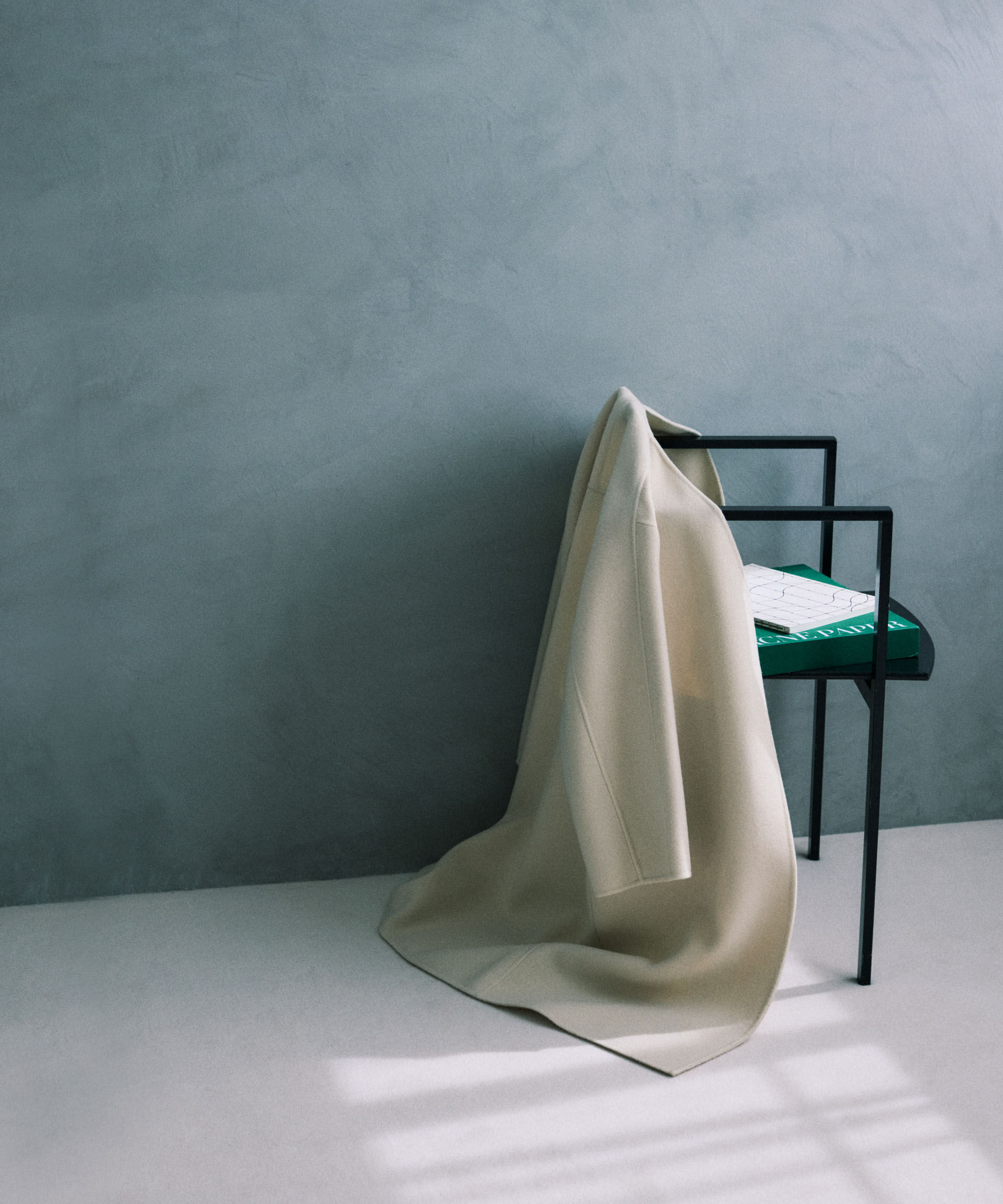 nano･universe「SUPER110blend リバーノーカラーロングコート」|その他|