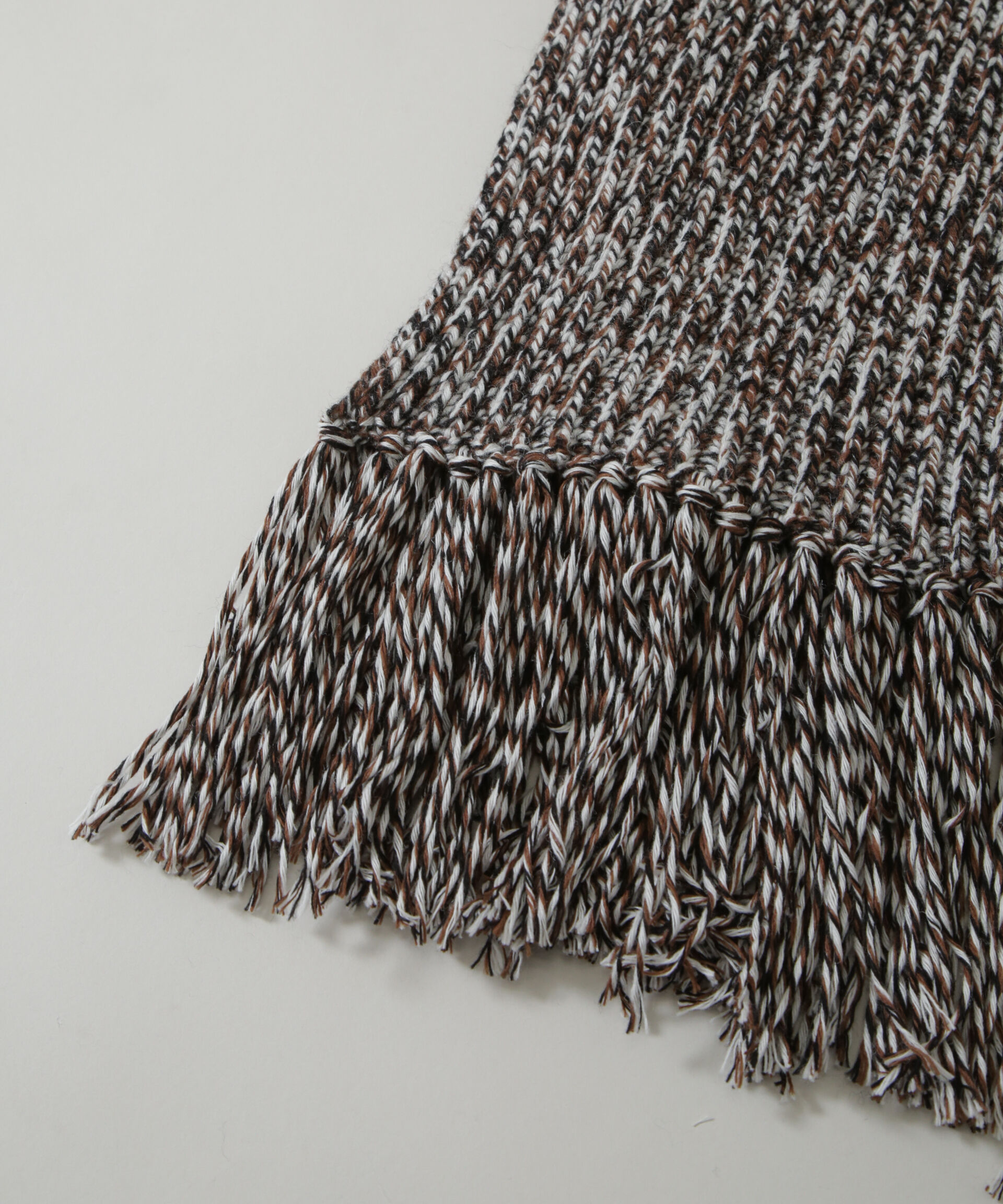 nano･universe「ミックスカラーニットストール」|マフラー|