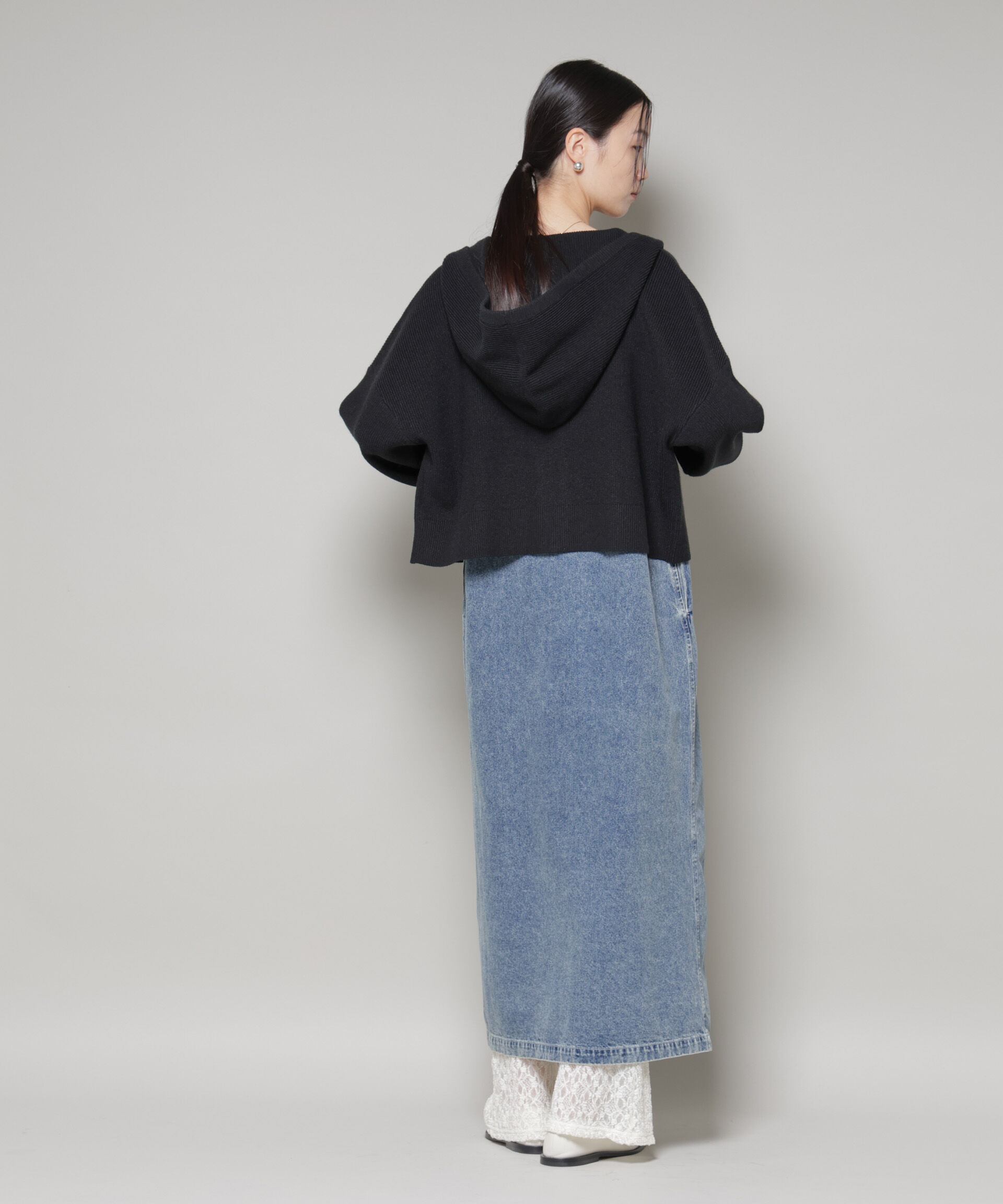 nano･universe「PENNEYS別注TheFOXニットフーディー」|ニット・セーター|