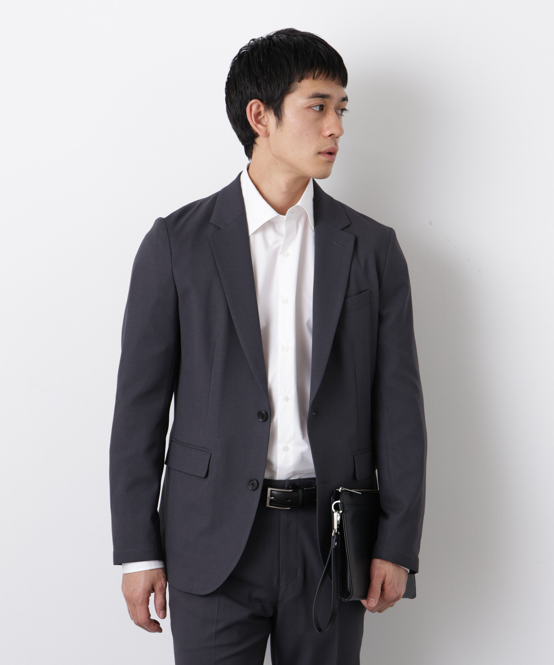 nano･universe「｢Damerino｣Reflax(R)ドライオックスストレッチセットアップ/吸水速乾」|スーツ|