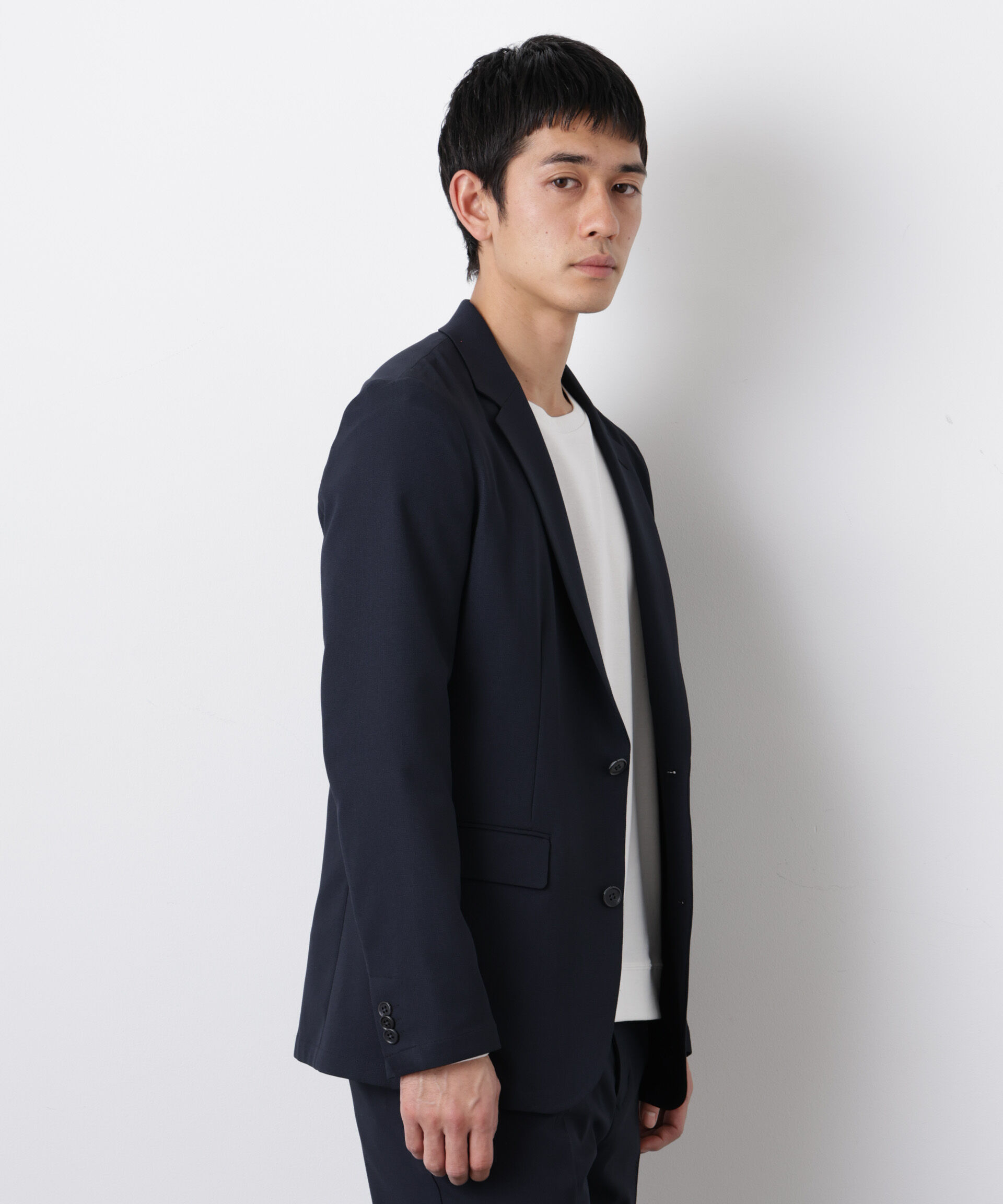 nano･universe「｢Damerino｣Reflax(R)ドライオックスストレッチセットアップ/吸水速乾」|スーツ|