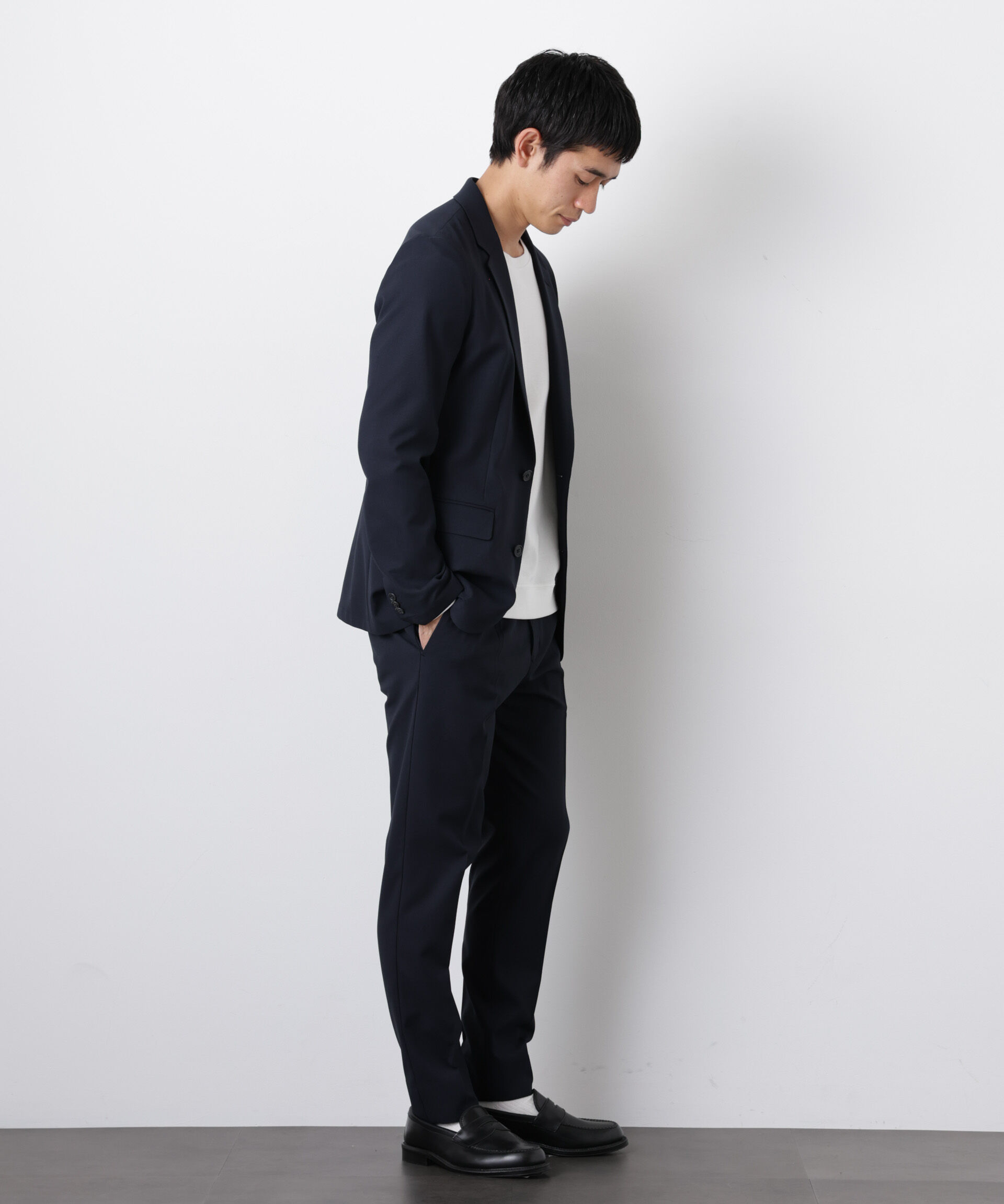 nano･universe「｢Damerino｣Reflax(R)ドライオックスストレッチセットアップ/吸水速乾」|スーツ|