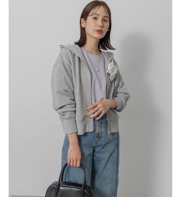 組曲「ロゴ刺繍入り裏毛パーカー」|パーカー|