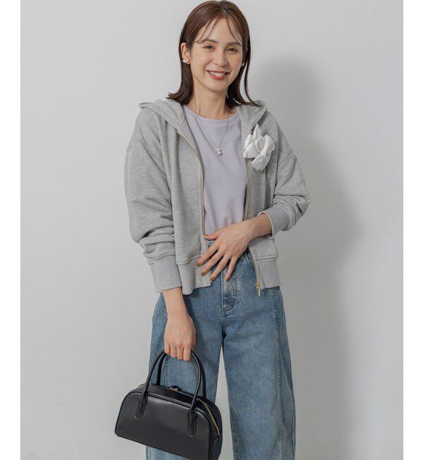 組曲「ロゴ刺繍入り裏毛パーカー」|パーカー|