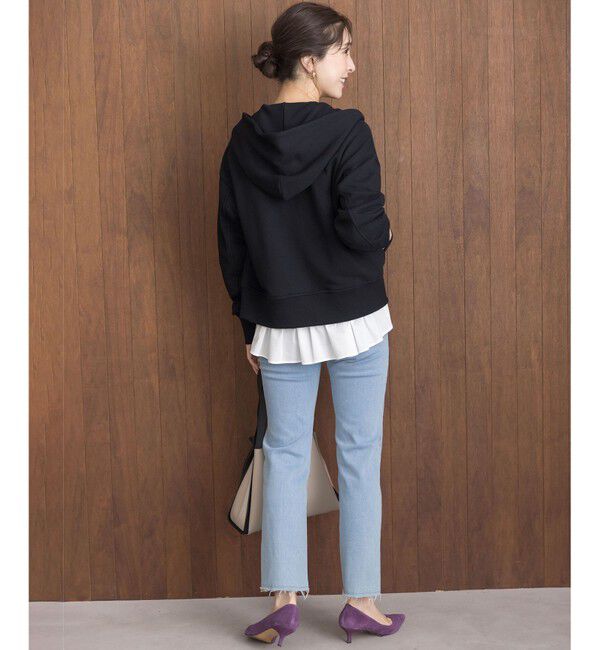 組曲「ロゴ刺繍入り裏毛パーカー」|パーカー|