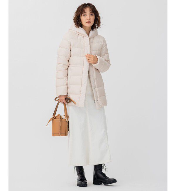 23区「【洗える】シレータフタ ショート ダウンコート」|ダウン|