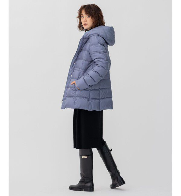 23区「【洗える】シレータフタ ショート ダウンコート」|ダウン|