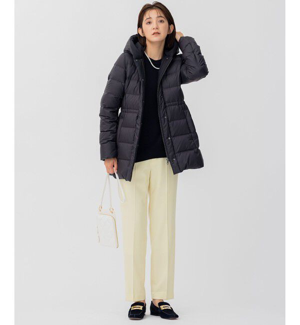 23区「【洗える】シレータフタ ショート ダウンコート」|ダウン|