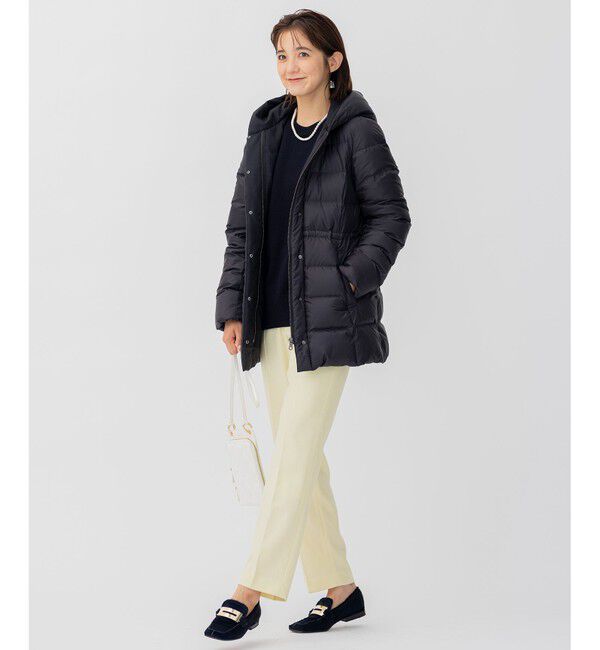 23区「【洗える】シレータフタ ショート ダウンコート」|ダウン|