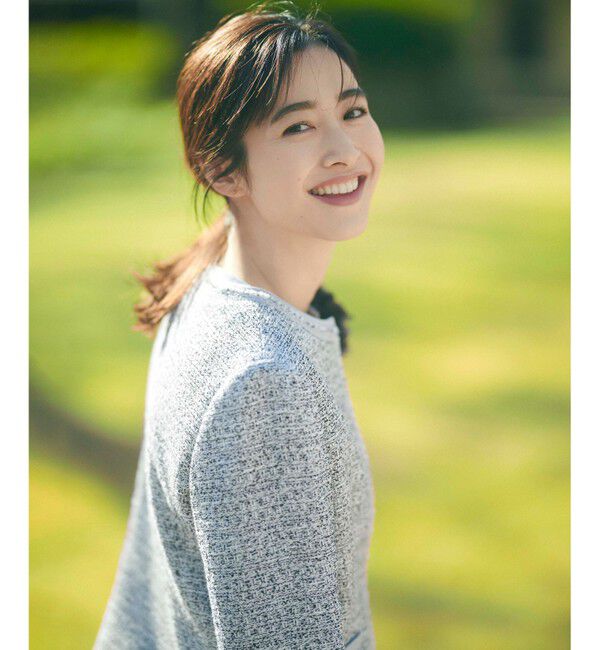 23区「【セットアップ対応】シャインツイードストレッチ ノーカラー ジャケット」|ノーカラージャケット|