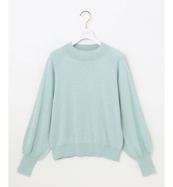 ANY SIS「【洗える】カシミヤブレンドパフ袖 ニット」|ニット・セーター|