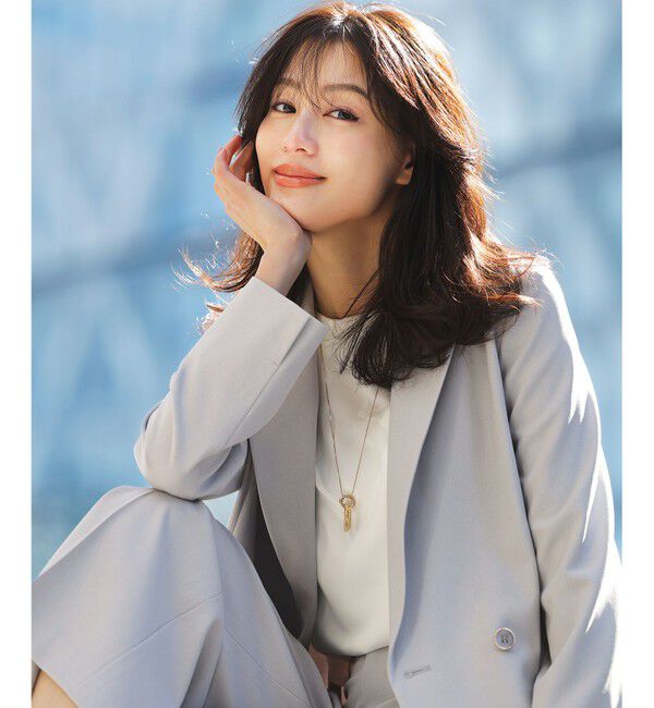 ANY SIS「【洗える】サテン プルオーバー」|Tシャツ・カットソー|