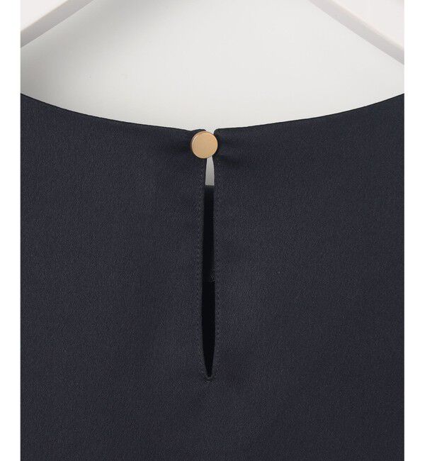 ANY SIS「【洗える】サテン プルオーバー」|Tシャツ・カットソー|