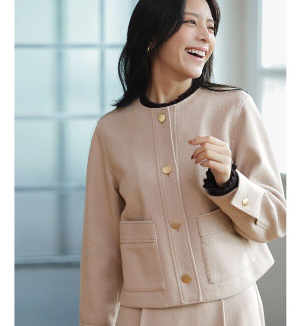 ANY SIS「【2SET】ジャケット &times; フレアスカート セット」|スーツ|