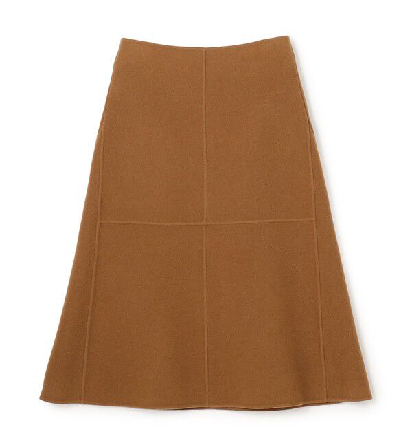 BEIGE,「【Precious掲載】LEMOORE / ウールリバーAラインスカート」|スカート|