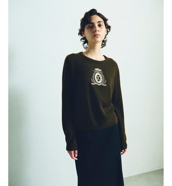 Grace Class「エンブレム刺繍ニットトップ」|ニット・セーター|