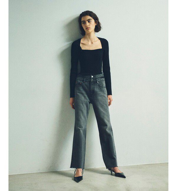 Grace Class「スクエアネックリブトップ」|ニット・セーター|