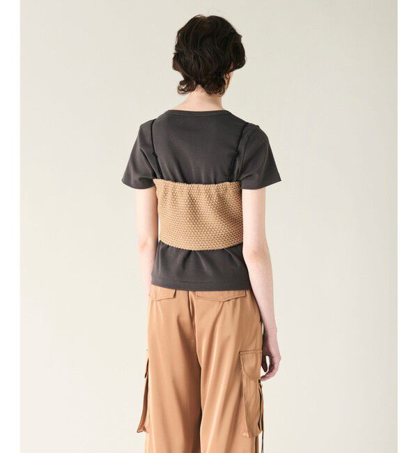 GRACE CONTINENTAL「ニットライクレースビスチェ」|その他|