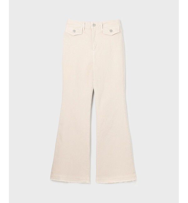 GRACE CONTINENTAL「フレアデニムパンツ」|デニム|