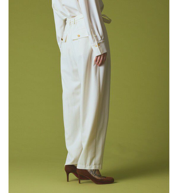 Grace Class「ウールワイドレッグパンツ」|その他|