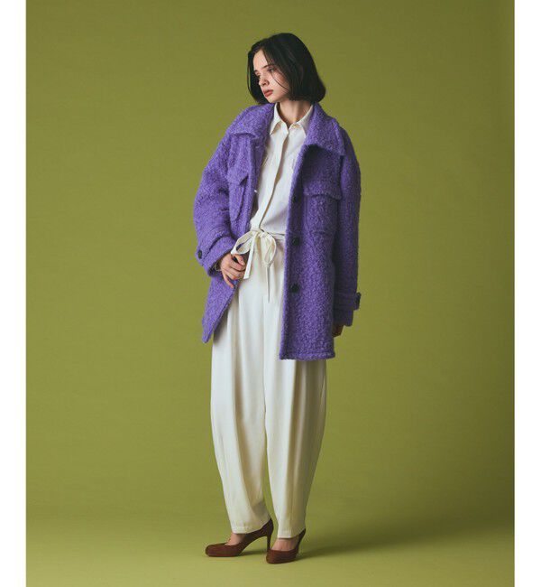 Grace Class「ウールワイドレッグパンツ」|その他|