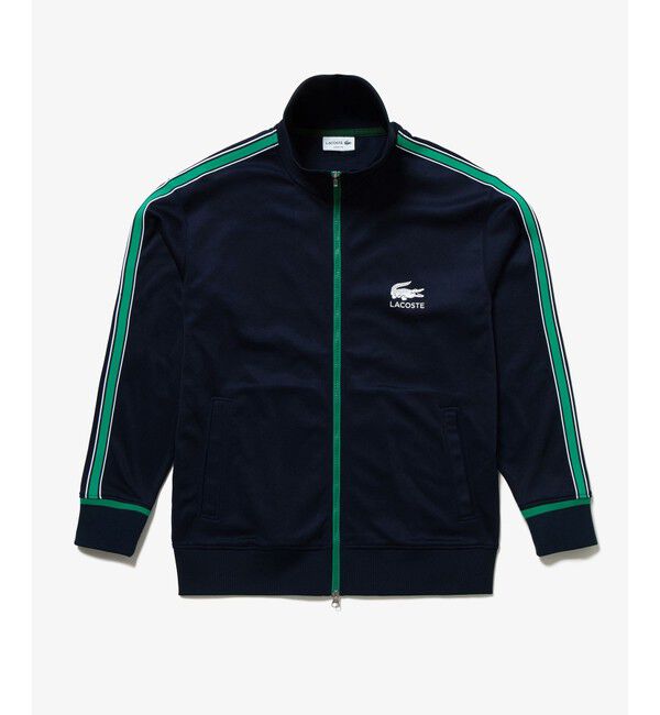 LACOSTE「ショルダーラインスウェットトラックジャケット」|スウェット・ジャージ|