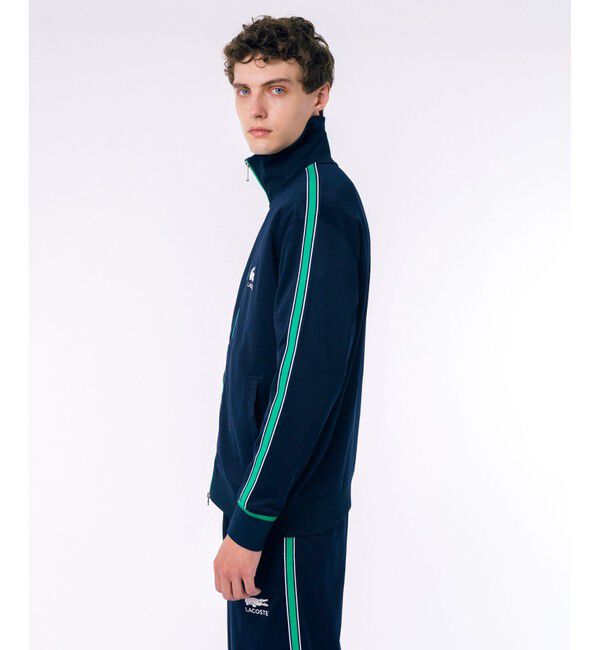 LACOSTE「ショルダーラインスウェットトラックジャケット」|スウェット・ジャージ|