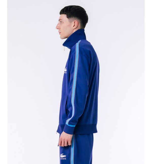 LACOSTE「ショルダーラインスウェットトラックジャケット」|スウェット・ジャージ|