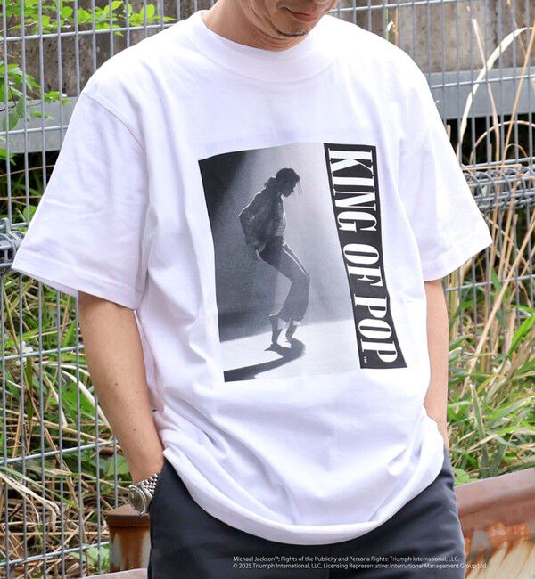 NOLLEY'S goodman「【GOOD ROCK SPEED】別注 MICHAEL JACKSON T 25SS」|Tシャツ・カットソー|ホワイト系その他