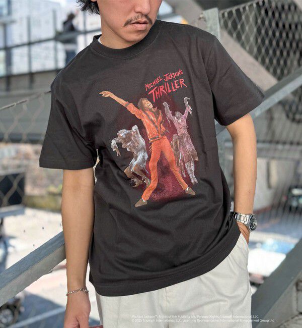 NOLLEY'S goodman「【GOOD ROCK SPEED】別注 MICHAEL JACKSON T 25SS」|Tシャツ・カットソー|