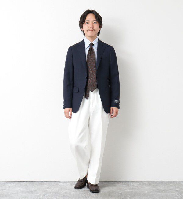 NOLLEY'S goodman「《ビジカジ対応》IMPORT FABRIC JACKET 25SS」|テーラードジャケット|
