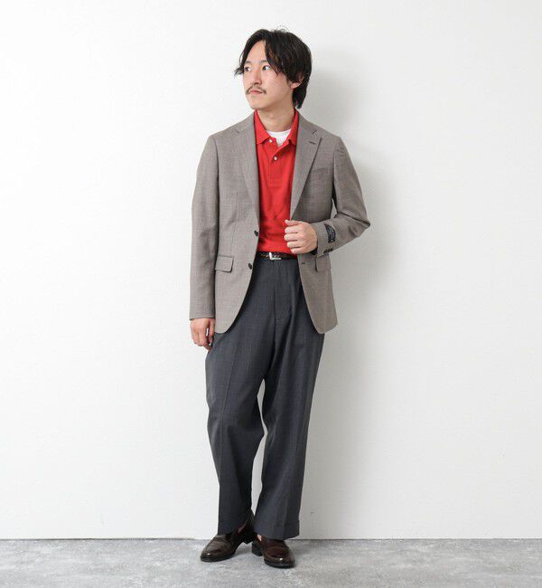 NOLLEY'S goodman「《ビジカジ対応》IMPORT FABRIC JACKET 25SS」|テーラードジャケット|