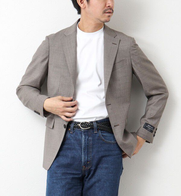 NOLLEY'S goodman「《ビジカジ対応》IMPORT FABRIC JACKET 25SS」|テーラードジャケット|