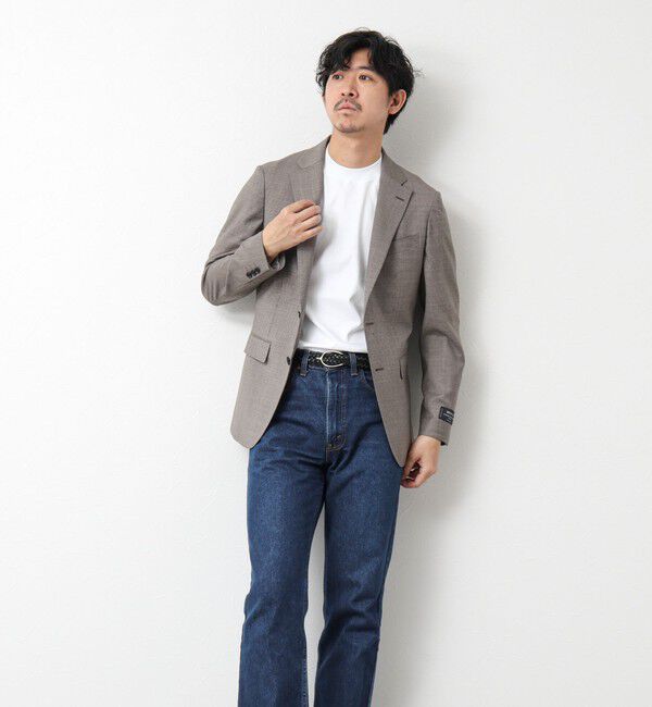 NOLLEY'S goodman「《ビジカジ対応》IMPORT FABRIC JACKET 25SS」|テーラードジャケット|