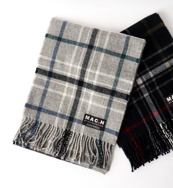 NOLLEY'S goodman「【MAC.N/マックエヌ】Lambswool Canisbay Scarf 25」|ストール|