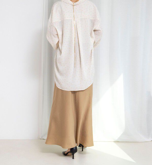 NOLLEY'S「ウォッシャブルセルロースバイヤススカート」|スカート|
