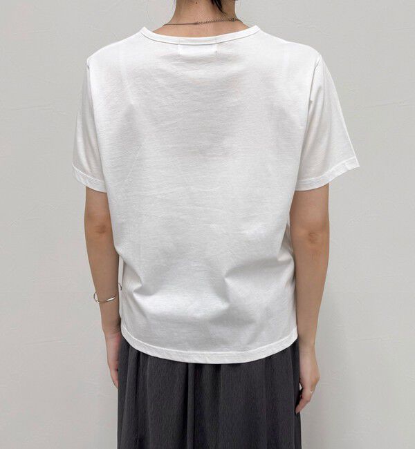 fredy emue「ハートFR刺繍ヘンリーTシャツ」|Tシャツ・カットソー|